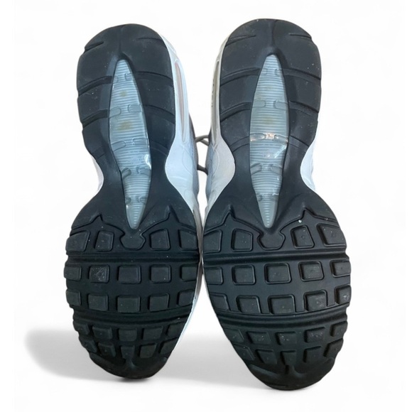 Nike AirMax 95 Vast Grey Red Stardust Lace Up Sneakers Tennis Shoes Mens 8.5 - Picture 4 of 9